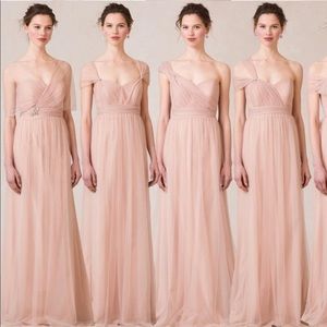 Jenny Yoo Annabelle Bridesmaid Dress in Blush